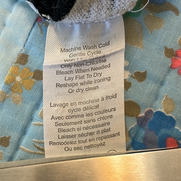 Left of Center for Anthropologie Sleeveless Shadow Striped Tunic - Picture 13 of 13